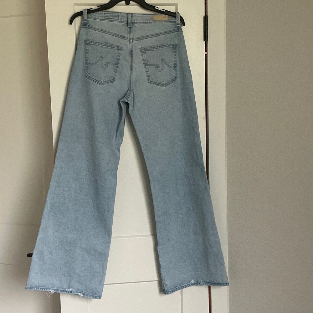 AG Light Wash Wide Leg Women’s Jeans - Picture 4 of 5